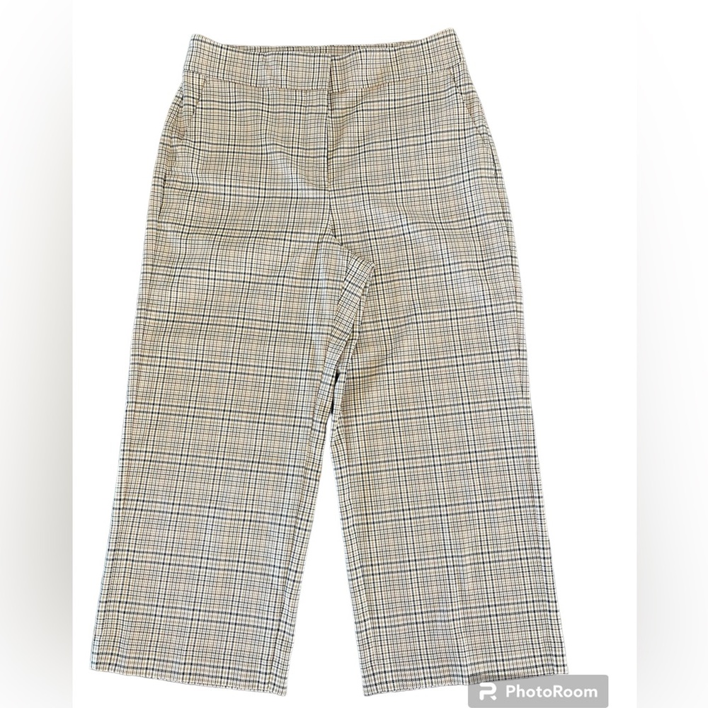 Ann Taylor Factory Wide Leg Crop Trousers - 8P